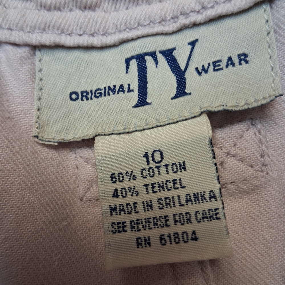 Original Ty wear 90s  Midi Dress Pale Purple Style Tencel Sleeveless Size 10 - Picture 3 of 16